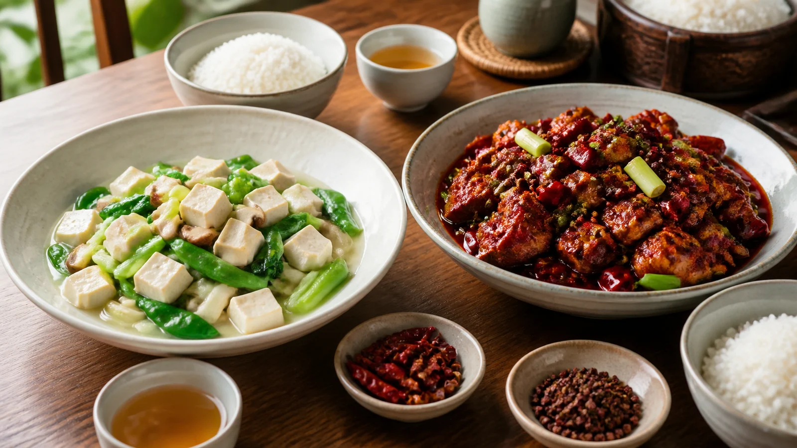 ¿Qué tan picante es la comida china?
