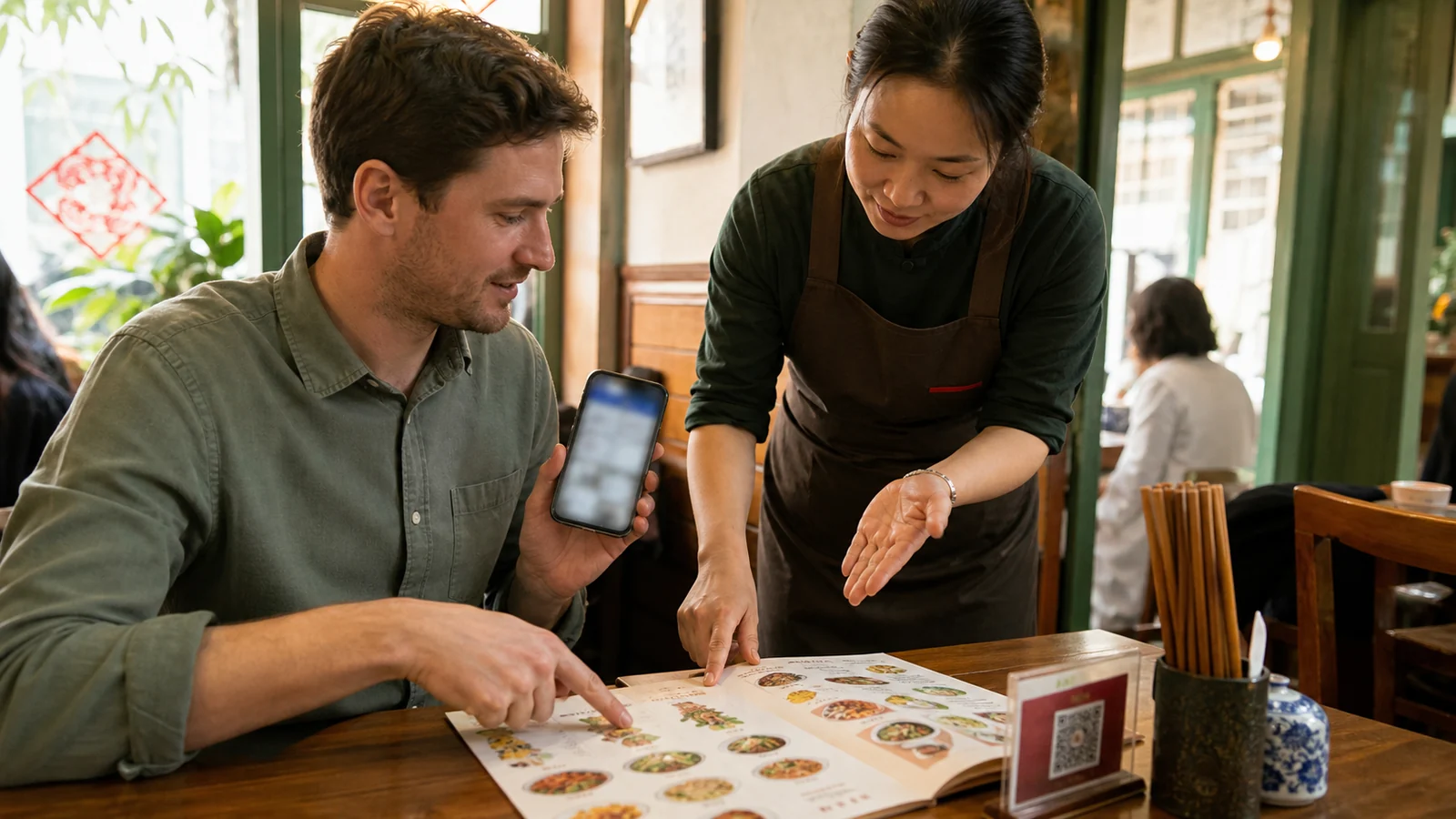 Cómo pedir comida en China sin hablar chino